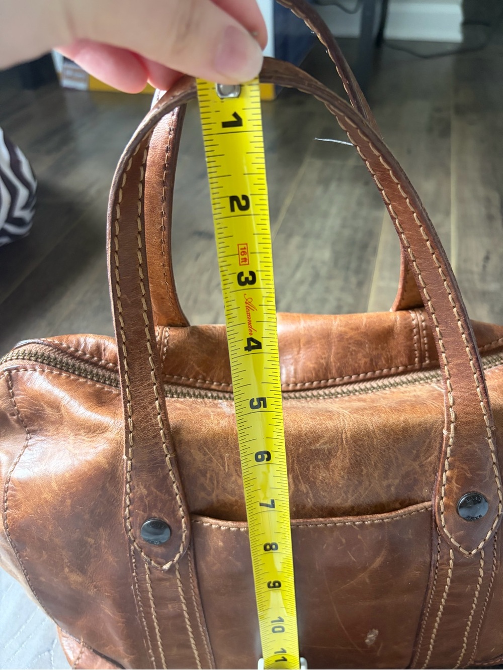 Leather Frye bag - Picture 9 of 15